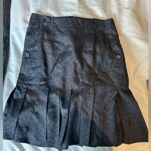 Yves Saint Laurent Rive Gauche Skirt; Navy; Size: 2